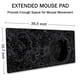 thumbnail image 2 of Mouse pad SSOIU Moon Topographic XXL 90x40 cm antideslizante, 2 of 7