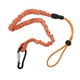 thumbnail image 4 of Cordón retráctil para herramientas, correa de seguridad, protector portátil, elástico, práctico cordón elástico, protección contra caídas para acampar Naranja, 4 of 5
