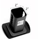 thumbnail image 2 of Funda de enganche para remolque EverHitch, bandera de acero inoxidable de EE. UU., 2 of 9