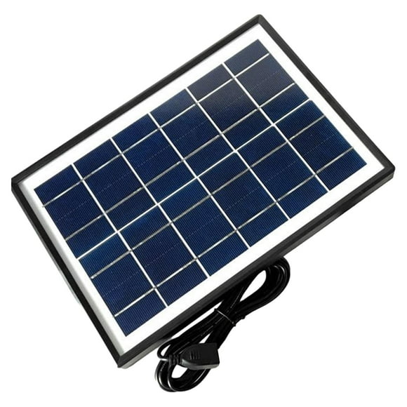 Panel Solar Potente 25W Carga Ligero Portatil Lau