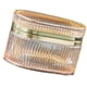thumbnail image 5 of Caja De Joyería De Cristal En Relieve, Caja De Joyería Decorativa Para Brazaletes, Pulseras Con Dijes, ámbar, 5 of 5