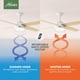 thumbnail image 5 of Ventilador de techo Hunter 132 cm blanco para interior, silencioso, 5 of 9