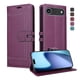 thumbnail image 1 of Premium Wallet Case for iPhone 17 Air with Card Slots & Kickstand, Flip Cover Purple, 1 of 6