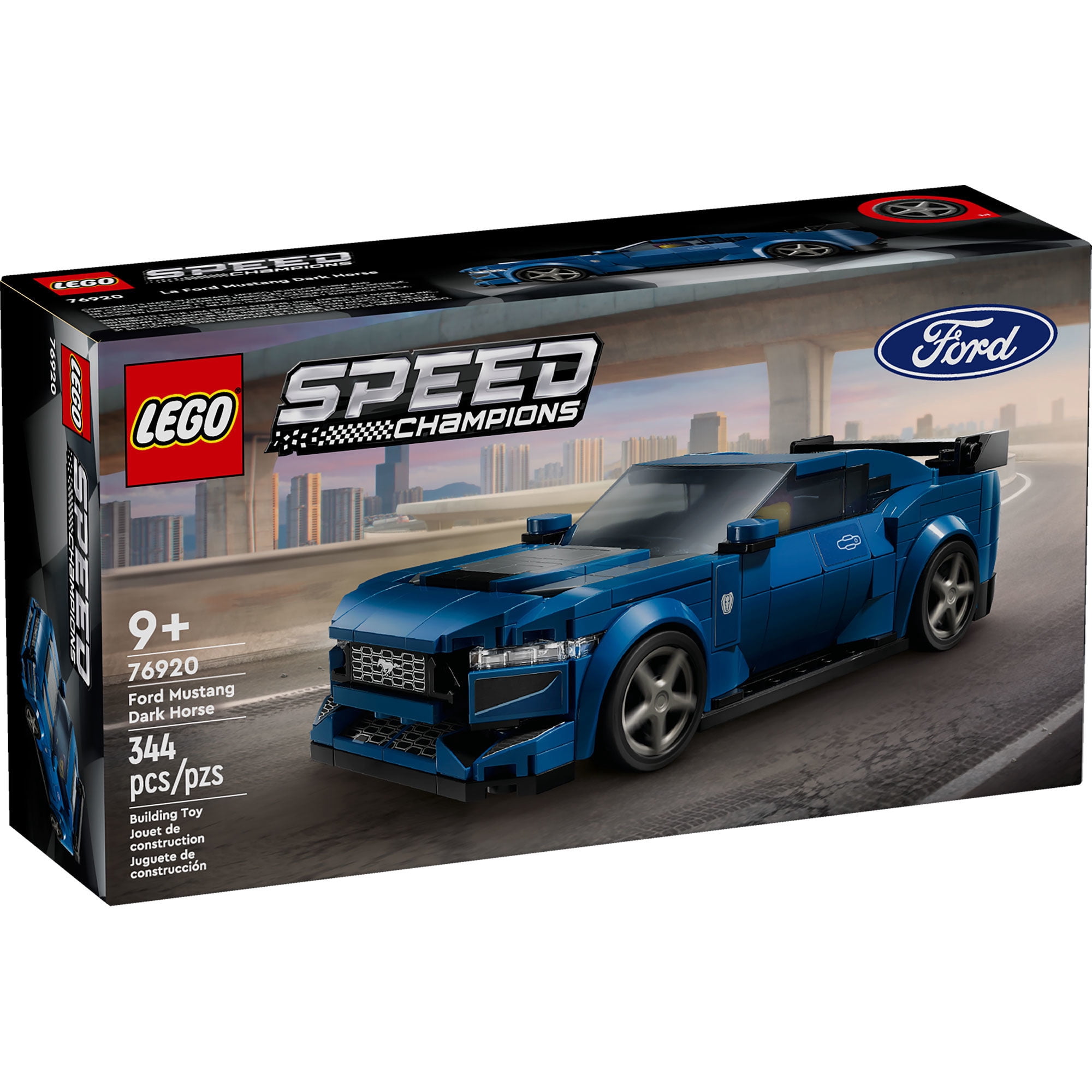 Bloques de construcción Deportivo Ford Mustang Dark Horse