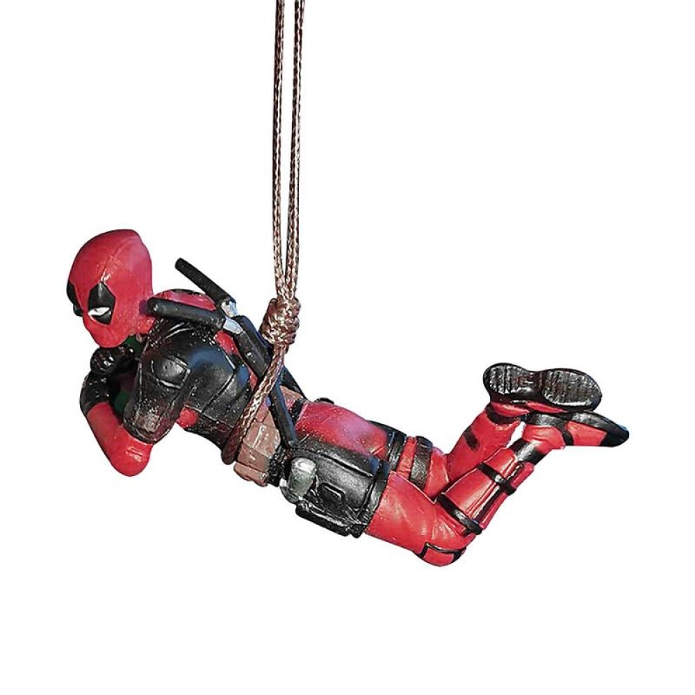 Estoykuku - Adorno Colgante Deadpool 2 Decoracion Hogar O Automovil