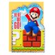 thumbnail image 1 of Tarjeta de felicitación Hallmark 18 cm Super Mario Cumpleaños, 1 of 6