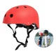 thumbnail image 1 of Casco Bicicleta Skate Roller Patin Regulable Adulto Niños Rojo, Large, 1 of 3
