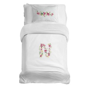 Tuyo Print - Cubreplumón Transición Letras Vintage N