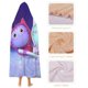thumbnail image 4 of Dj Catnip Manta Capa con Capucha Anti-Bolitas, Manta de Lana Ártica Suave, Manta Portátil de Felpa Ligera y Lujosa, Poncho para Siesta en Casa y Oficina, 100*130cm, 4 of 6