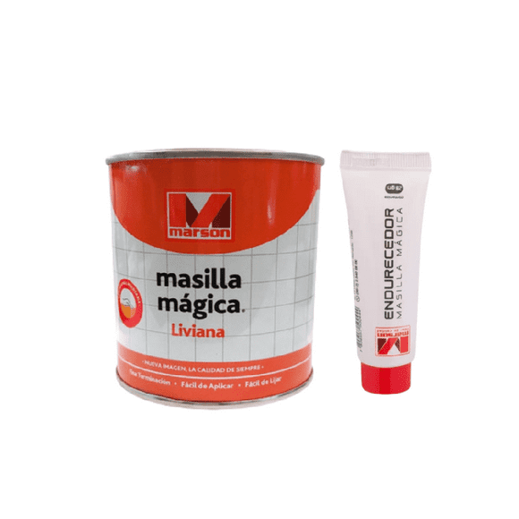 Pack Masilla Mágica Liviana + Endurecedor