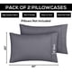 thumbnail image 4 of Fundas de almohada Utopia Bedding King de 50 x 100 cm, 2 unidades, microfibra, 4 of 7
