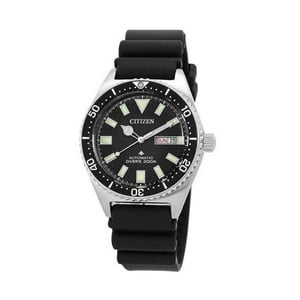 Reloj Citizen Promaster Rubber Strap Black Dial Automatic Diver'S Ny0120-01E 200M Men'S Watch