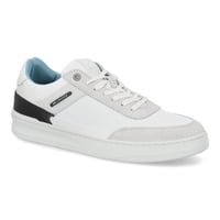 Bullboxer Zapatillas Hombre Cuero Y Textil Trogir-0-68 Blanco Blanco 42