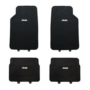 Jj Group - Pisos De Goma Marca Jeep Para Vehículos 4 Piezas