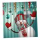 thumbnail image 4 of Precioso Mu?eco De Nieve De Navidad, Impermeable, Sala De Estar, Dormitorio, Ventana, Juego De 2 Paneles, 4 of 5