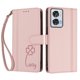 thumbnail image 3 of Funda Cartera Trébol para Motorola Edge 50 Fusion 5G con Ranuras Tarjetas y Carga Inalámbrica Rosa, 3 of 6