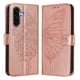 thumbnail image 5 of Funda cartera mariposa para Samsung Galaxy A36 5G con soporte y ranuras para tarjetas Oro rosa, 5 of 5