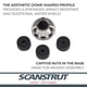thumbnail image 3 of Sello de cable Scanstrut DS21A-S pequeño para conectores de 0,83 cm y 0,165-0,35 cm, 3 of 6