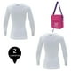 thumbnail image 2 of Pack 2 Camisetas Deportiva Primera Capa Microfibra Mujer+bolso Regalo Talla Xl, 2 of 3