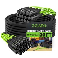 Cable Snake Xlr Gearit De 16 Canales 9 M Audio Profesional