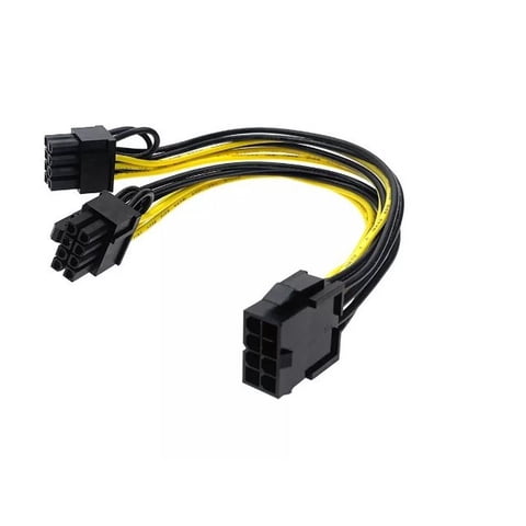 Genérico - Adaptador De Minería De Vídeo Pci De 8 Pines P/ 2X De 8
