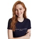 thumbnail image 3 of Camiseta Tommy Hilfiger para mujer, corte regular, logotipo bordado, 3 of 3