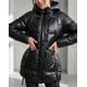 thumbnail image 2 of Parka Mujer Larga Brillante Térmica Premium - ELX1727, 2 of 6