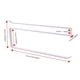 thumbnail image 4 of Maximize Your Bathroom Space with our Iron Paper Towel Holder - Door Cabinet Hanging and Partition Mounting, Space-Saving Design, Sturdy and Easy to Use, 4 of 4
