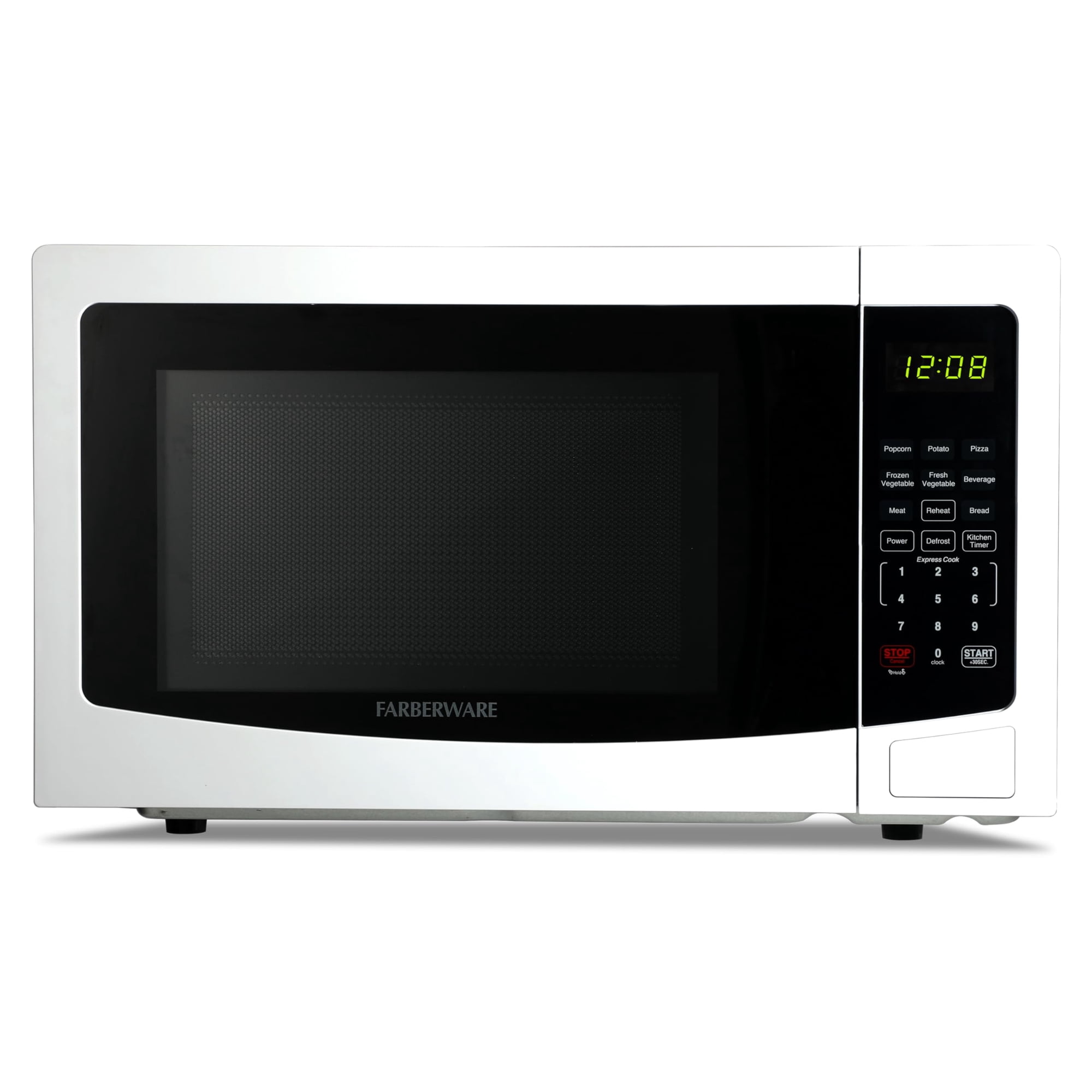 Horno Microondas Farberware De 1.1 Pies Cúbicos, 1000 W De Potencia, Blanco
