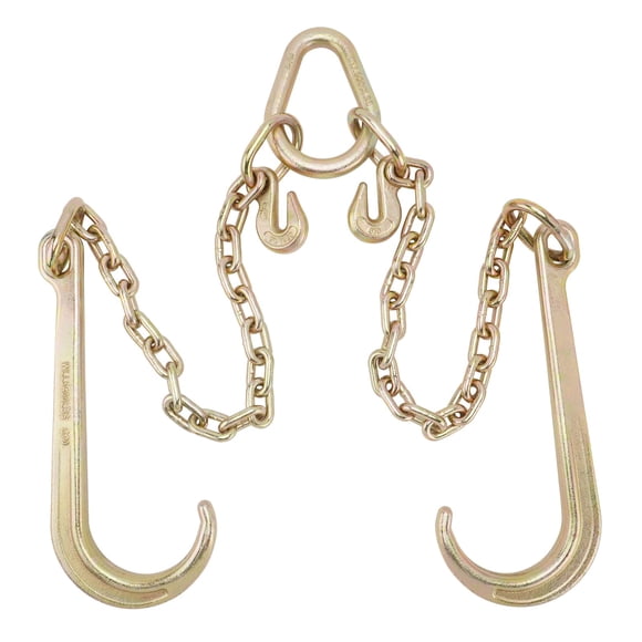 Brida Tow Chain V SPARKWHIZ G70 con 15 ganchos en J y patas de 2 pies