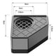 thumbnail image 3 of Bases Niveladores Patas Lavadora Refrigerador Anti Vibración Negro/gris, 3 of 10
