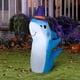 thumbnail image 2 of Tiburón inflable Gemmy Airblown de 107 cm con sombrero de bruja para Halloween, 2 of 2