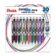 thumbnail image 1 of Bolígrafo Pentel EnerGel RTX, gel líquido retráctil, 0,7 mm, paquete de 20, 1 of 8