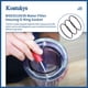 thumbnail image 4 of Empaque O-ring para carcasa de filtro de agua, paquete de 3, para GE Koatukys, 4 of 8