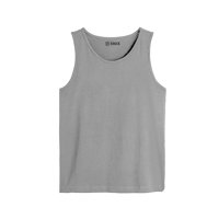 Camiseta Rib Sin Manga Snix Gris Talla S