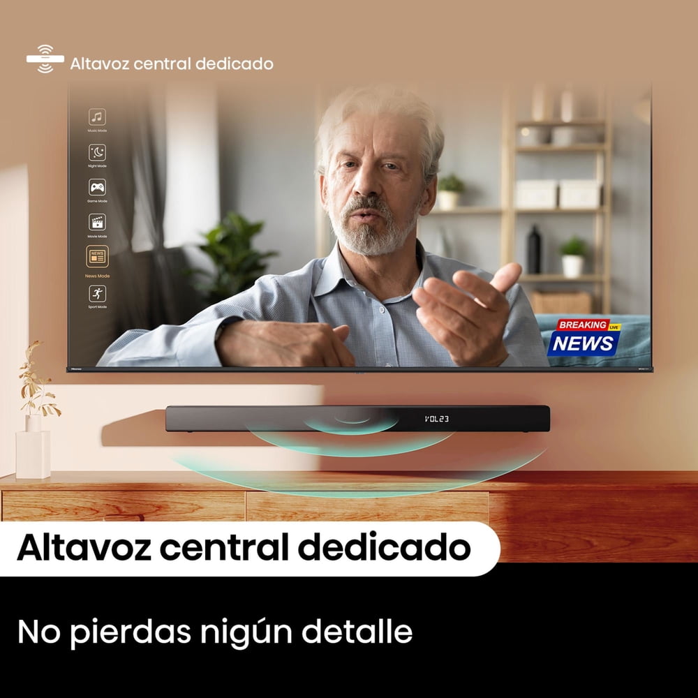 Hisense Soundbar HS3100 Negro, foto 5