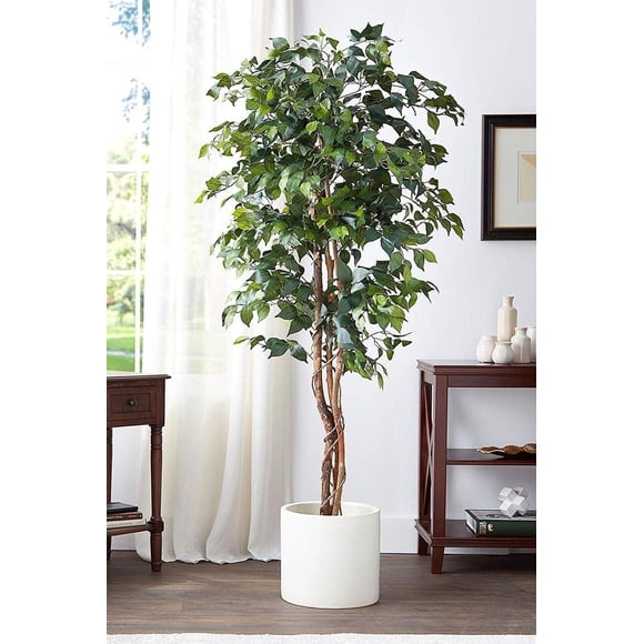 Planta Artificial Decorativa Arbol Grande Ficus 180cm 1260h