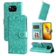 thumbnail image 5 of Funda tipo cartera FOXDOCK para Xiaomi Poco X3 NFC , diseño girasol en relieve, cuero PU, cierre magnético, soporte y tarjetero, 5 of 5
