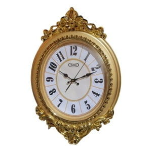 Genérico - Reloj Pared Vintage Decorativo Dorado Clásico Elegante Jhn