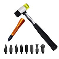 Magideal - Herramienta De Reparación De Abolladuras De Coche Diy, Cabezas De Lápiz De Reparación De Abolladuras Sin Pintura Universales, Extractor De Abolladuras A