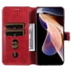 thumbnail image 4 of Funda Billetera para Xiaomi Redmi Note 11 Pro Plus 5G con Porta Tarjetas y Soporte Ajustable Rojo, 4 of 6