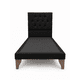 thumbnail image 5 of Cama Plaza y Media Negro Capitoné + Colchon Mery Desing, 5 of 9