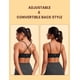 thumbnail image 5 of Sujetador deportivo CRZ YOGA Butterluxe con cuello en V para mujer negro, 5 of 6