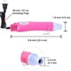 thumbnail image 5 of Pistola de Calor CALPALMY 300W para Manualidades con Resina Epoxi Rosa, 5 of 5