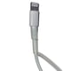 thumbnail image 2 of Pack Protector Resorte Espiral Transparente + Cable Usb Compatible iPhone, 2 of 4