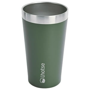 Lhotse - Vaso Térmico Insulado Camping 480Ml Green