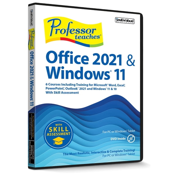 Software Individual Office 2021/365 y Windows 11 DVD