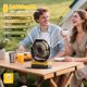 thumbnail image 2 of Ventilador de Camping FRIZCOL 3 en 1 Recargable 24000mAh con Luz Amarilla, 2 of 6