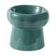 thumbnail image 2 of Tazón De Comida Para Gatos Protección Para El Cuello Estable Antideslizante Tazón Para Gatos Contenedor De Comida 130ML Verde Oscuro, 2 of 5