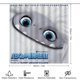 thumbnail image 2 of Abominable-theme 4-Piece Shower Curtain Set with Rugs, Waterproof Bathroom Decor Set Includes Bath Mat, U-Shaped Rug, Toilet Lid Cover and Curtain with Hooks, 2 of 6